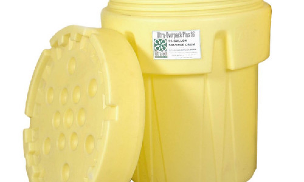 OverPack Plus 95 Salvage Drum, Yellow