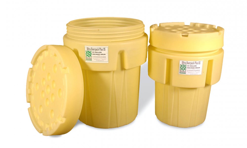 OverPack Plus 95 Salvage Drum, Yellow